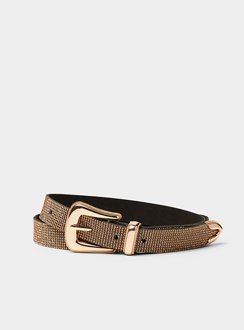 Mini-rhinestone belt | Simons | Women's Belts: Shop Fashion Belts