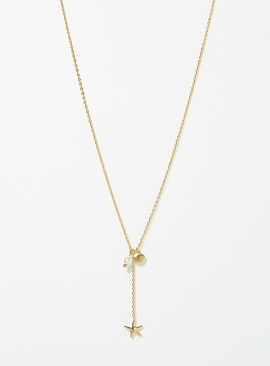 La cha&icirc;ne lariat tr&eacute;sors de la mer
