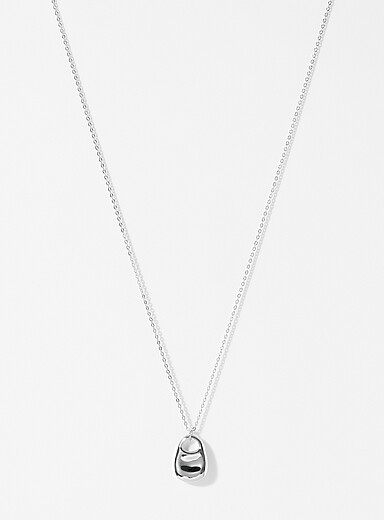 Organic pendant necklace