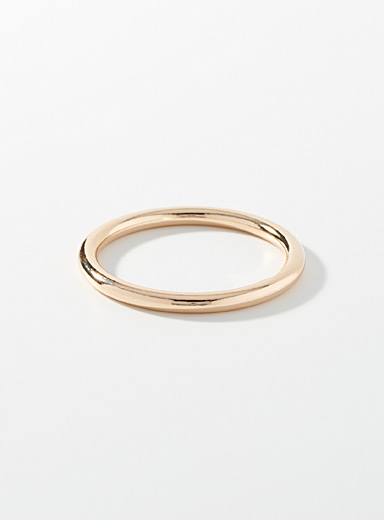 Metallic bangle