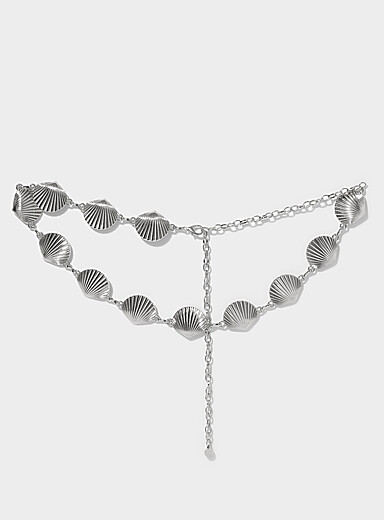 Shell metallic belt