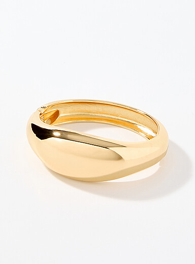 Le bracelet jonc d&ocirc;me