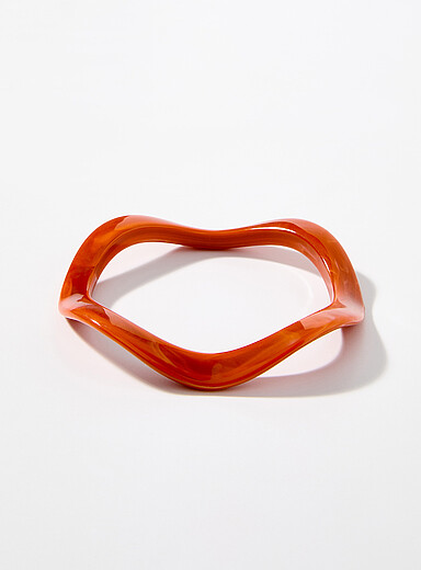 Le bracelet jonc ondul&eacute;