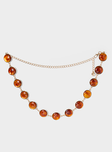 Circular medallion belt