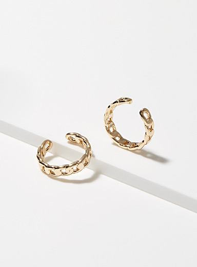Les manchettes d'oreilles maille for&ccedil;at Ensemble de 2