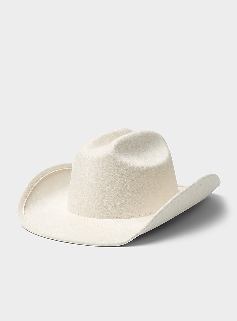 Simons Black Peachskin cowboy hat for women