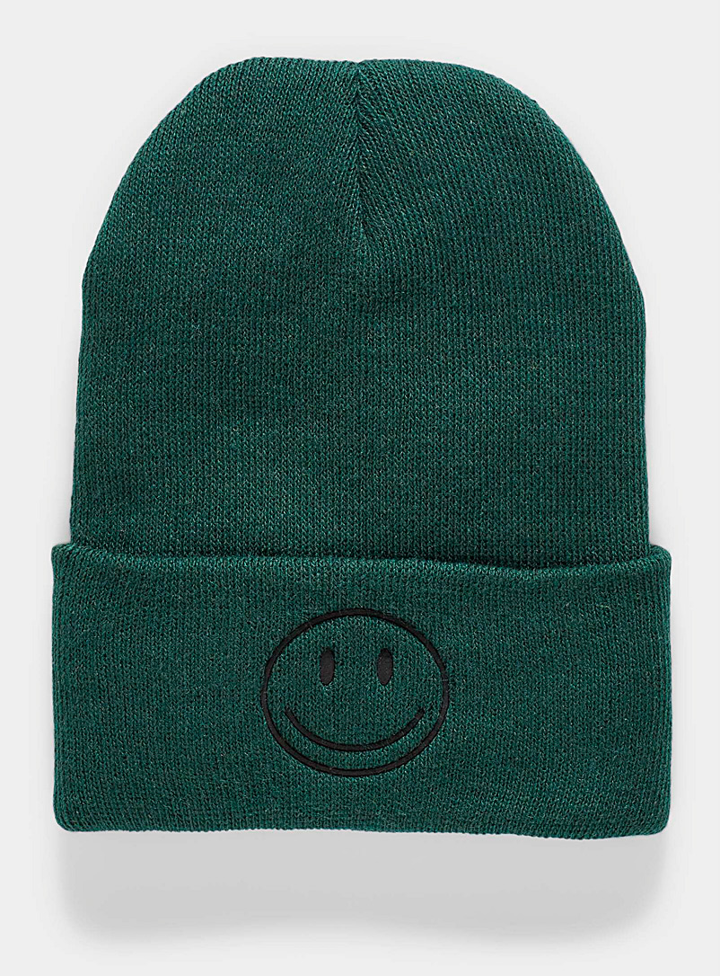 Simons Green Smile tuque for women