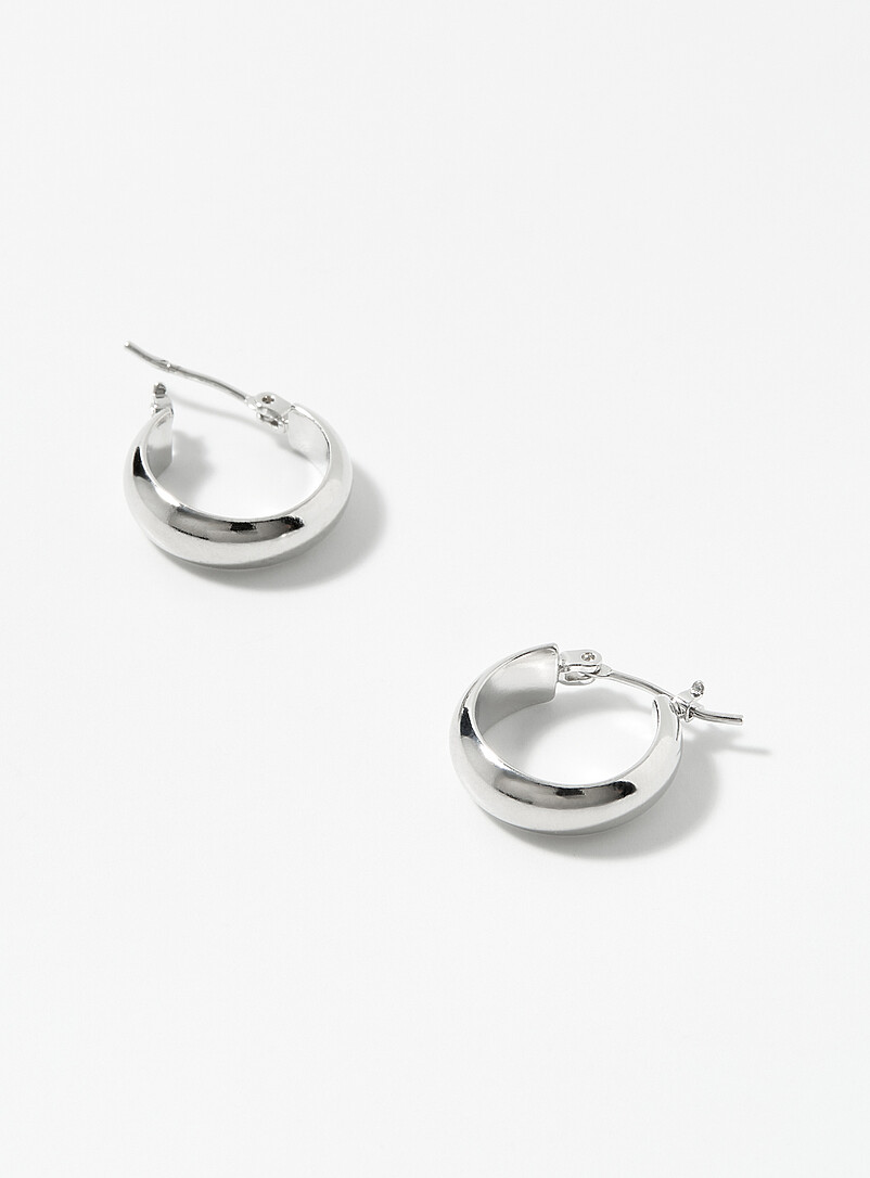 Minimalist Small Hoops