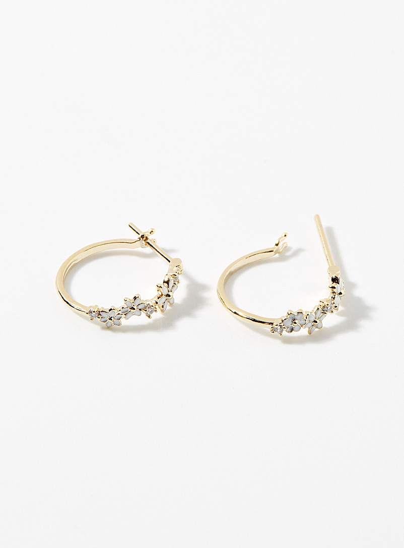 White flower hoops product image (primary)