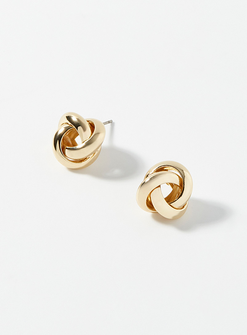 Tangled hoop earrings product image (primary)