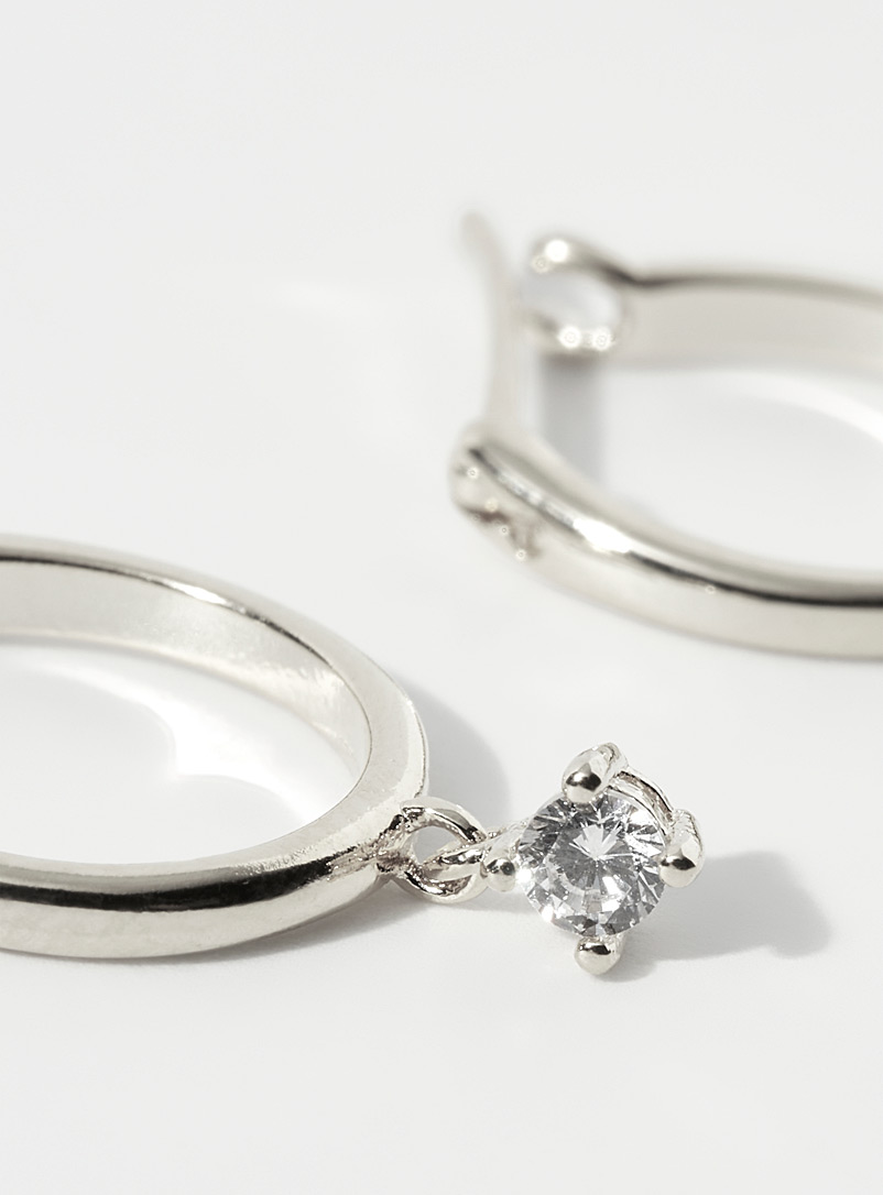 Mini crystal earrings product image 2