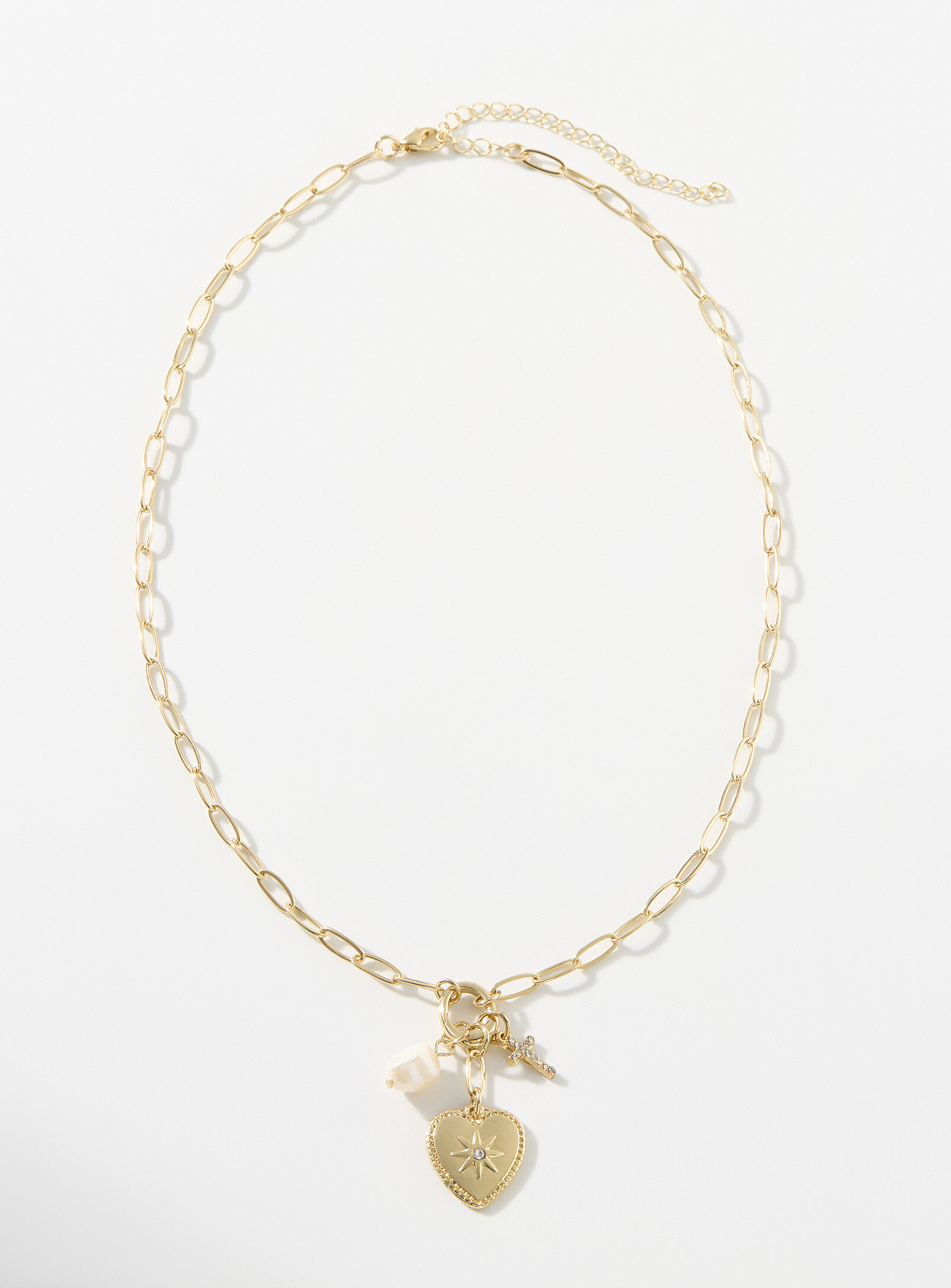 Simon's Three-charm Chain In Assorted