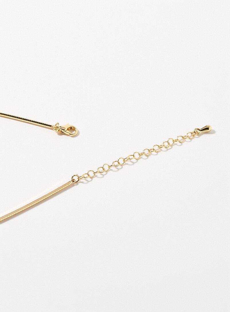 Single-stone rigid necklace product image 2