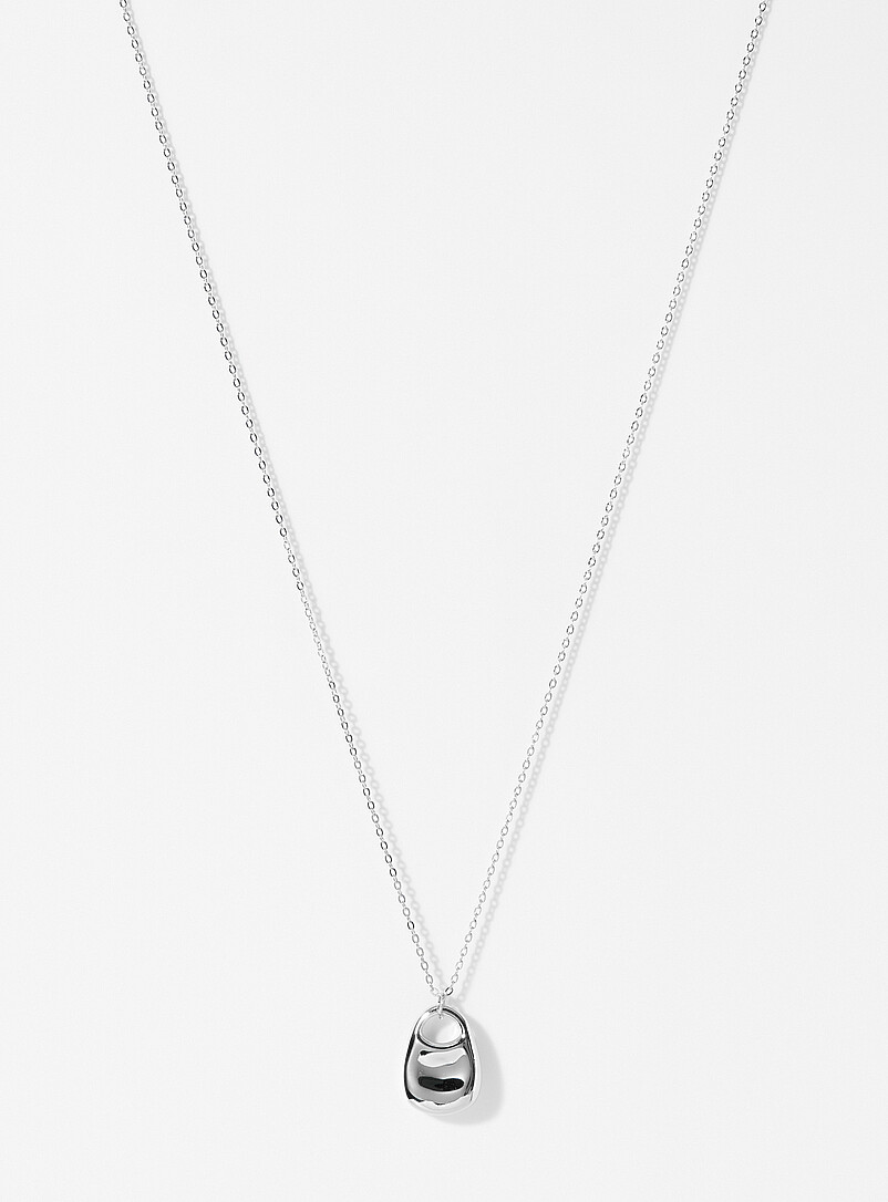Organic pendant necklace product image (primary)
