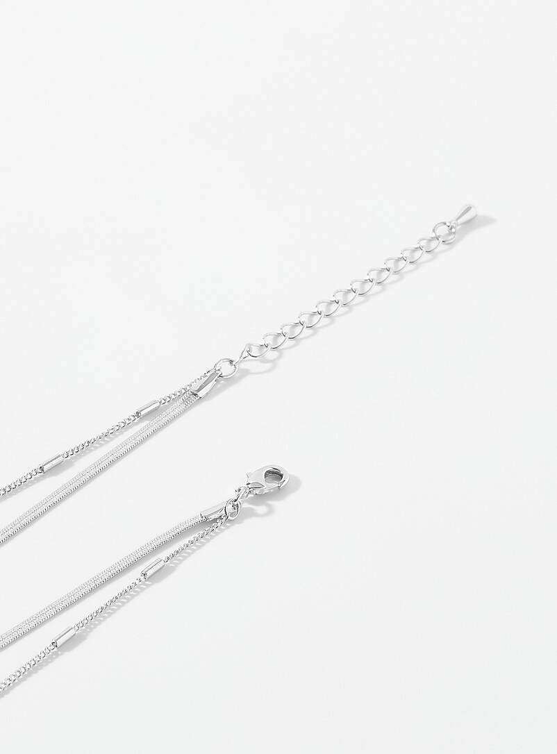 Snake-link two-row chain product image 2