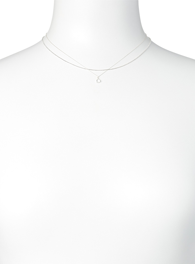 Drop pendant necklace product image 2