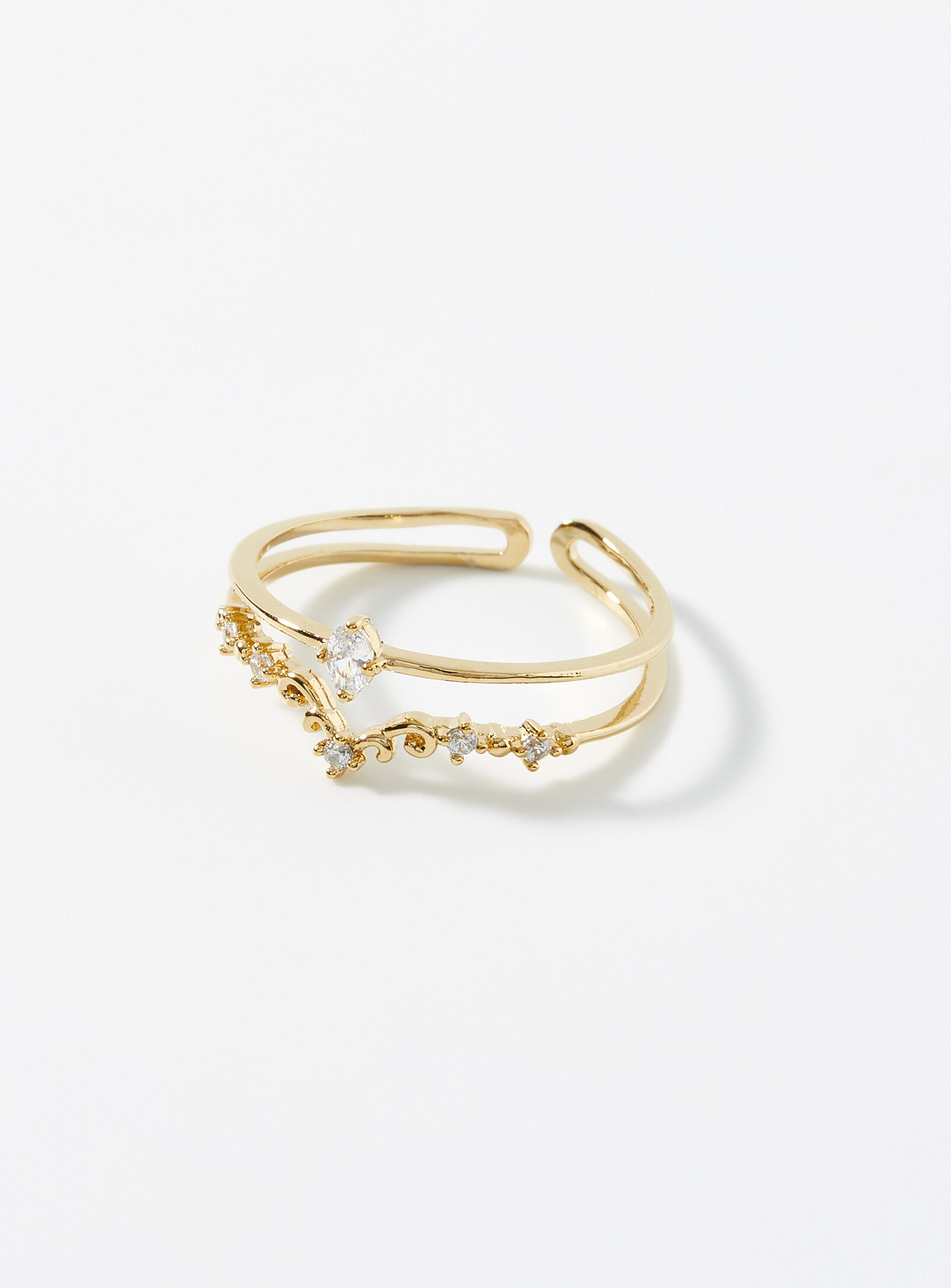Simon's Crown-like Ring In Assorted