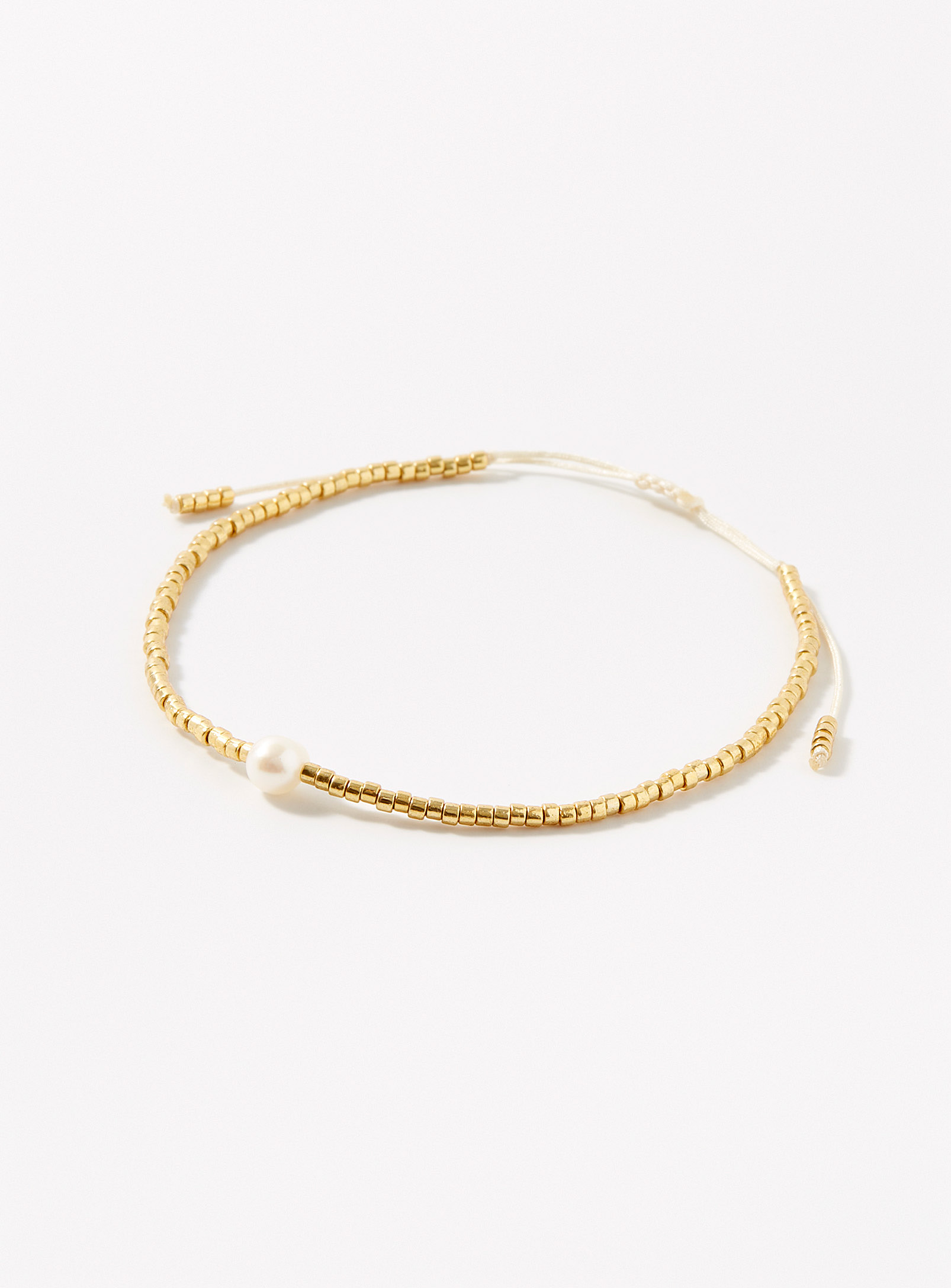 Simons - Women's Single-pearl bracelet