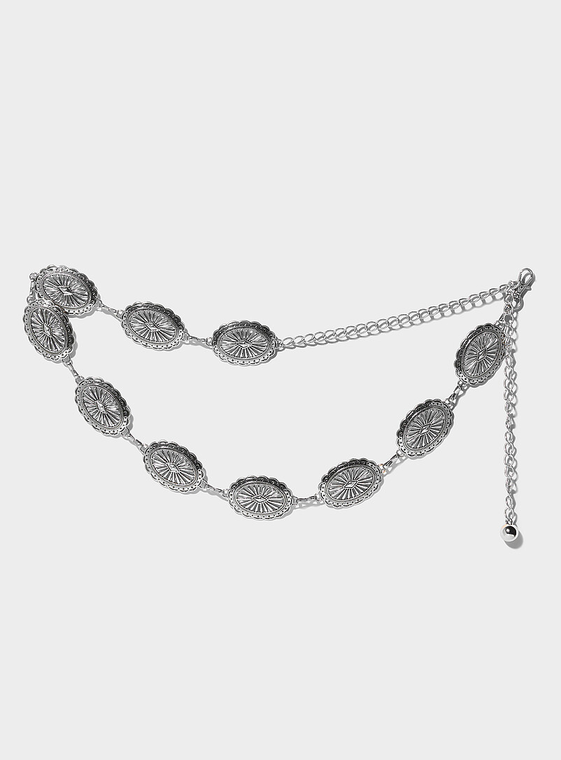 Openwork medallion belt product image 2