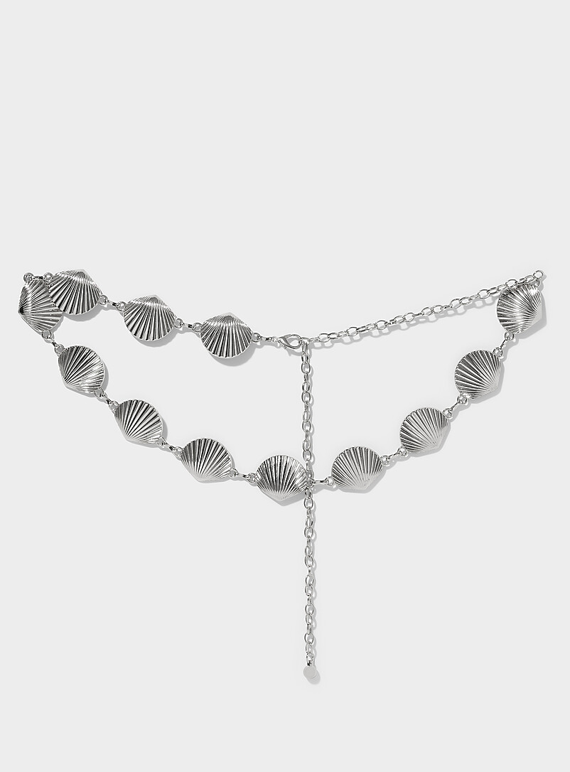 Shell Metallic Belt
