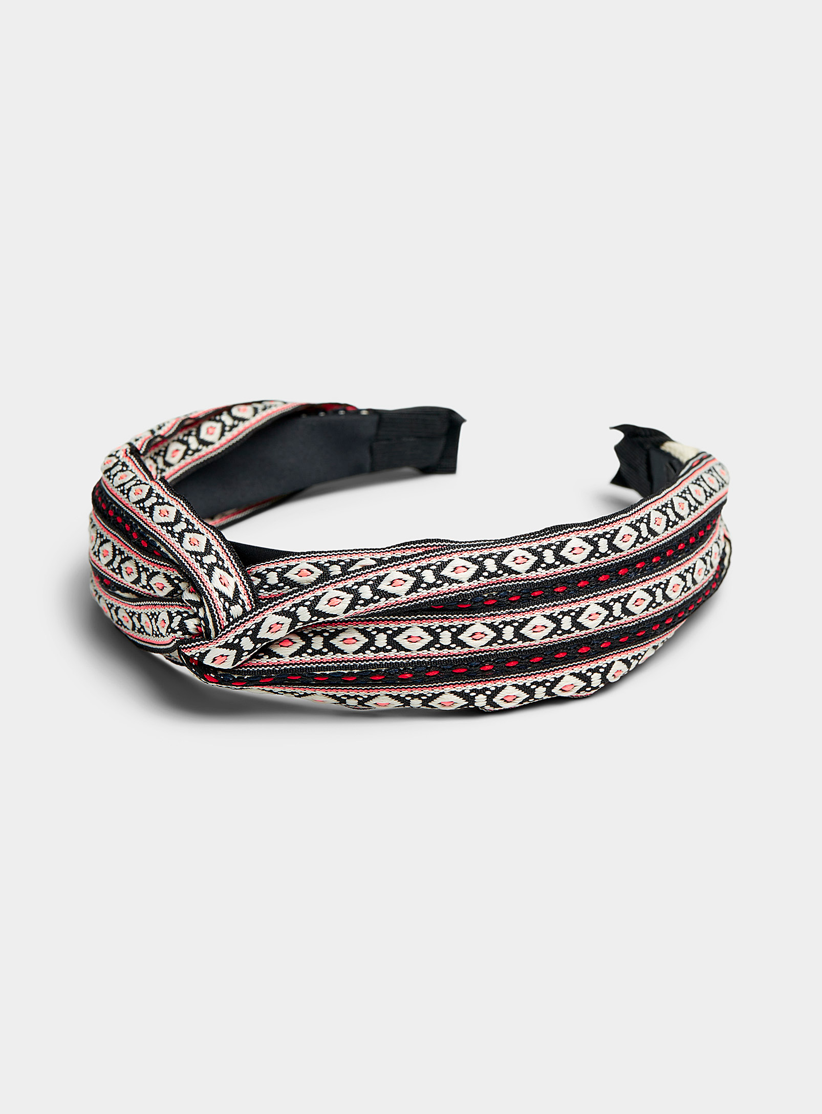 Simons - Women's Abstract geometric knotted headband