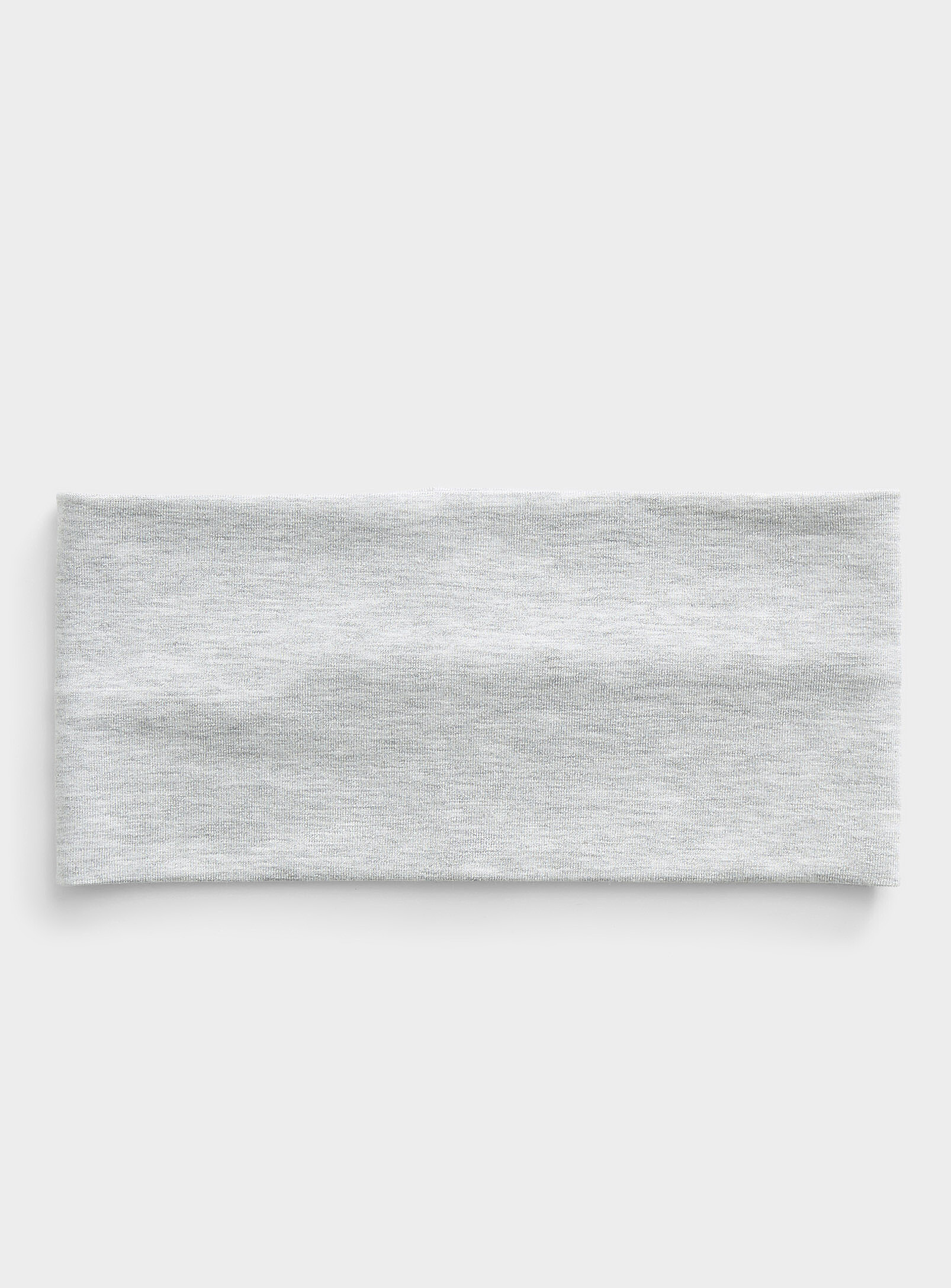 Simon's Wide Solid Jersey Headband