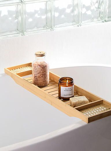 Simons Maison: Le cabaret de baignoire bambou Bambou