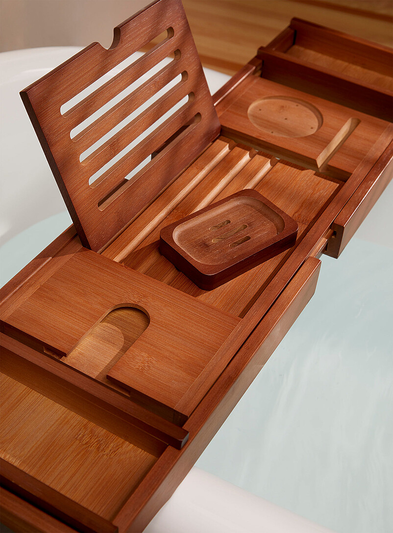 Dark bamboo 2-in-1 tray product image 2