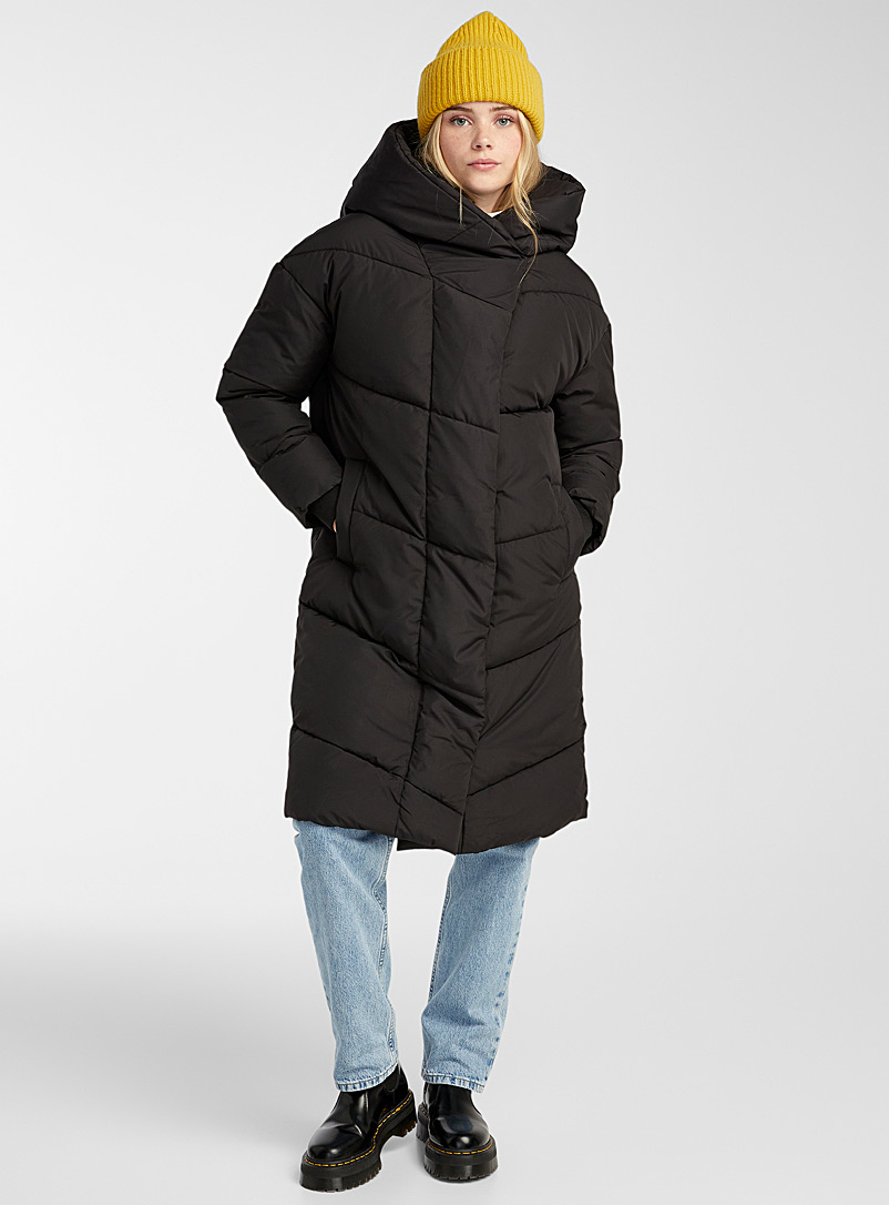 Polar be impressed starved Long cocoon-hood puffer jacket | Noisy May | Women's Quilted and Down Coats  Fall/Winter 2019 | Simons