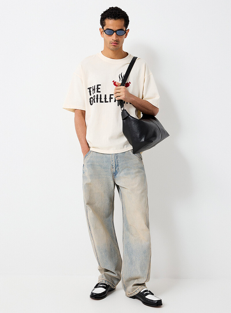 Le 31: Le t-shirt The Grill Father Blanc pour homme