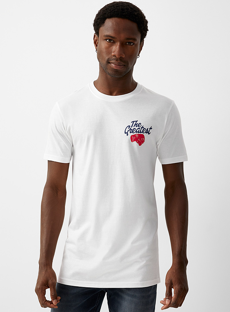 Le 31 White The Greatest T-shirt for men