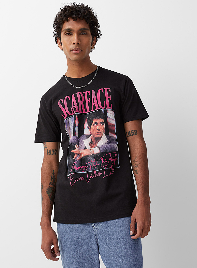 Djab Black Scarface T-shirt for men
