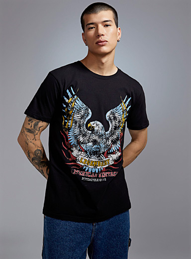 Legendary eagle T-shirt | Djab | Shop Men's Printed & Patterned T ...