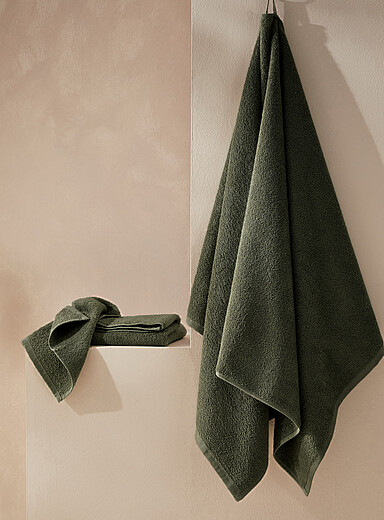 Everyday quick-drying organic cotton towels Absorbent and durable, lightweight
