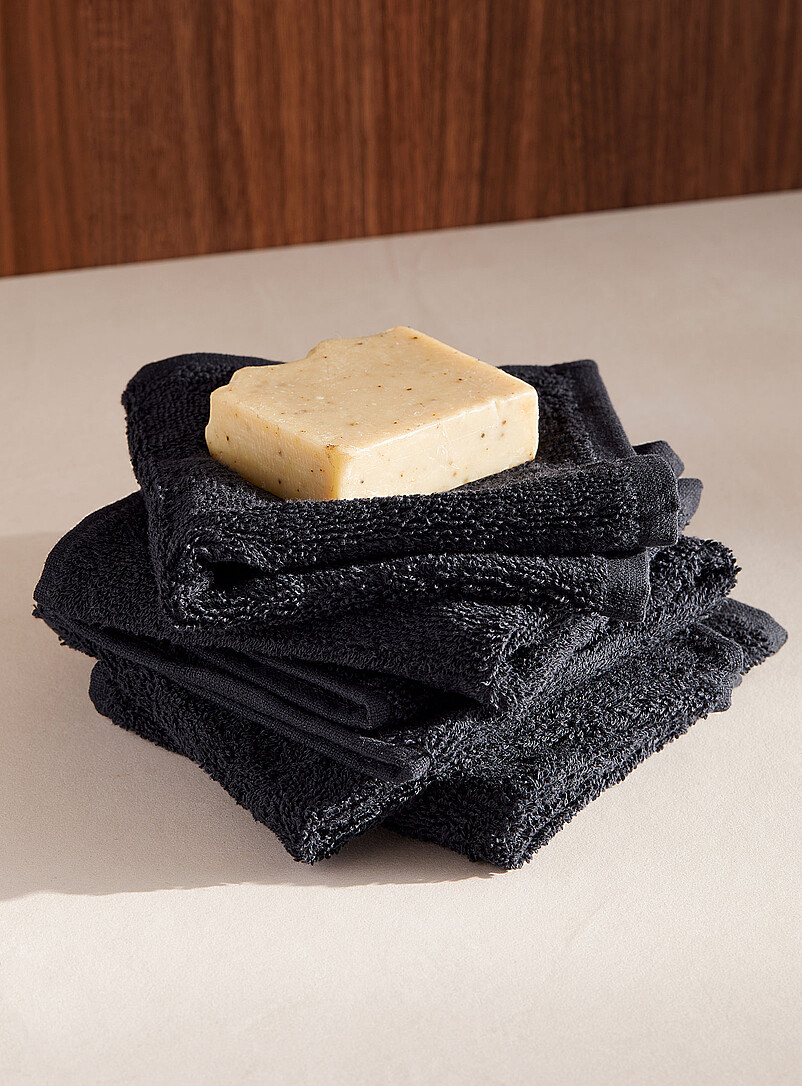 Everyday Quick-Drying Organic Cotton Facecloths Set Of 5