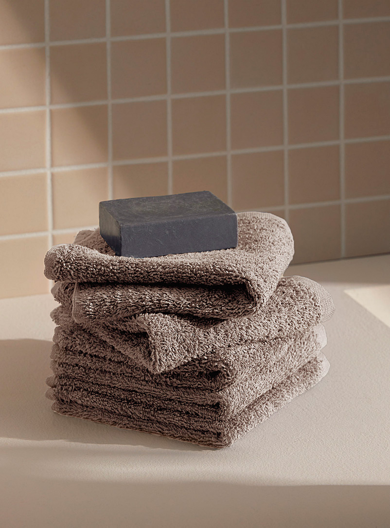 Everyday Quick-Drying Organic Cotton Facecloths Set Of 5