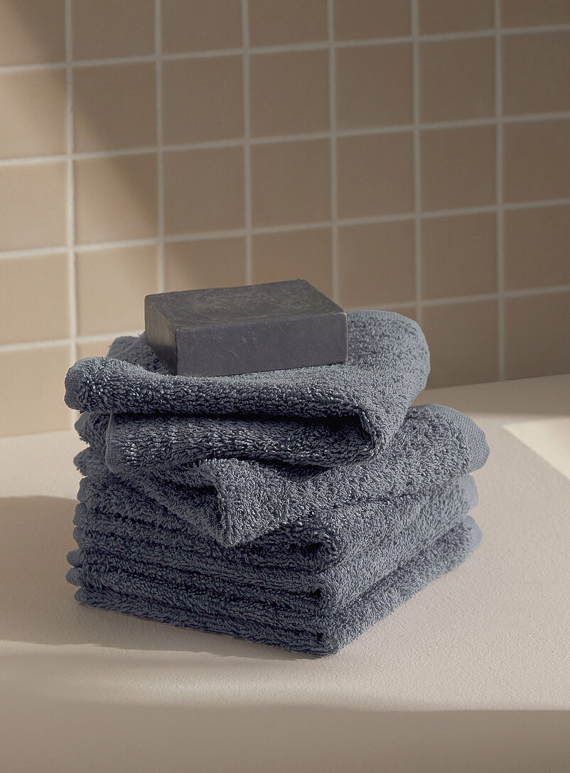 Everyday Quick-Drying Organic Cotton Facecloths Set Of 5