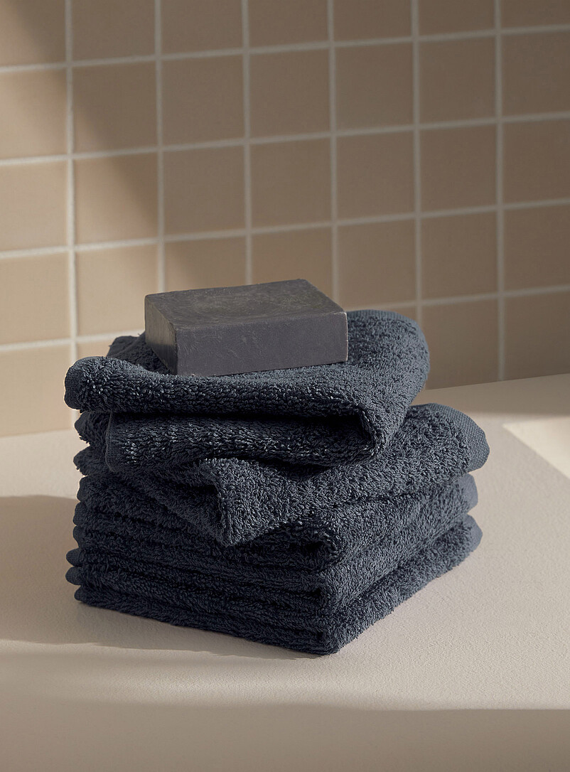 Everyday Quick-Drying Organic Cotton Facecloths Set Of 5