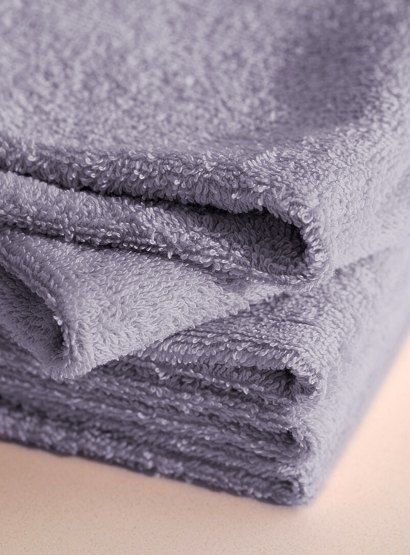Everyday quick-drying organic cotton facecloths Set of 5 product image 2