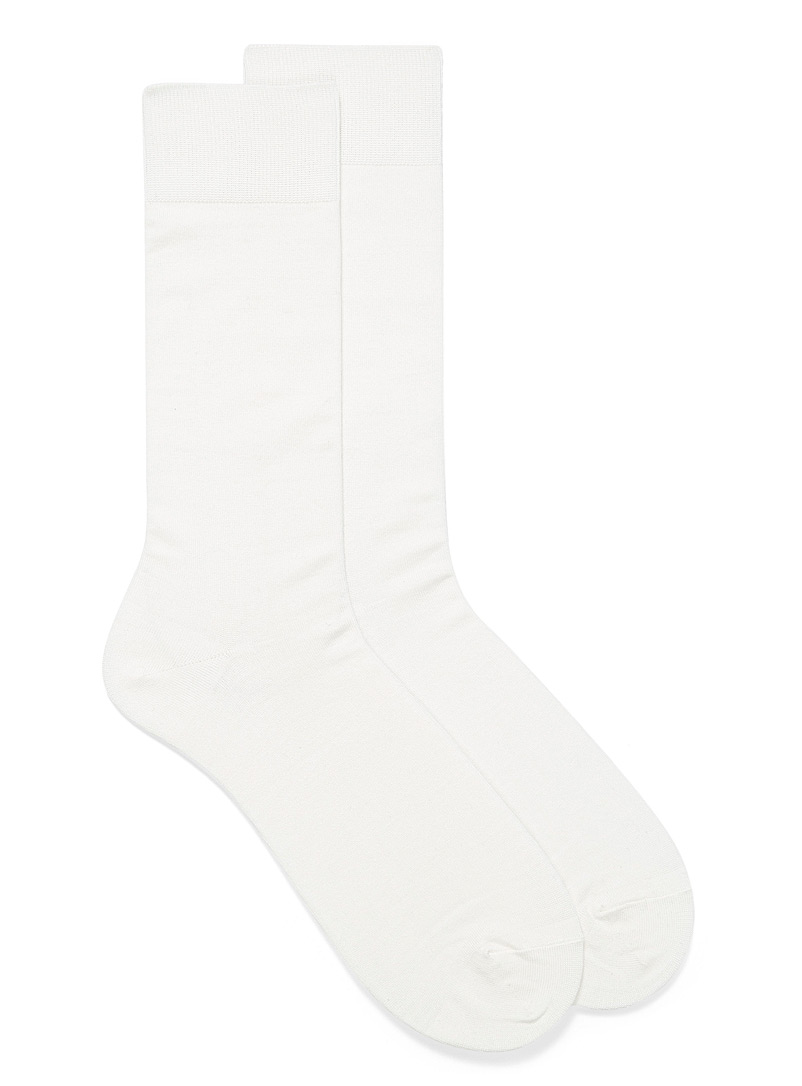 Le 31 Mossy Green Coloured dress socks for men
