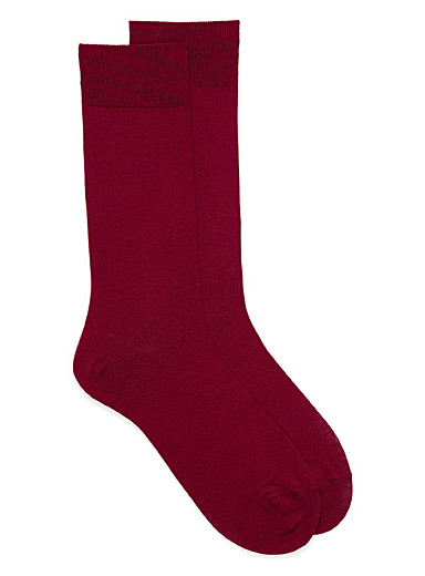 Coloured dress socks