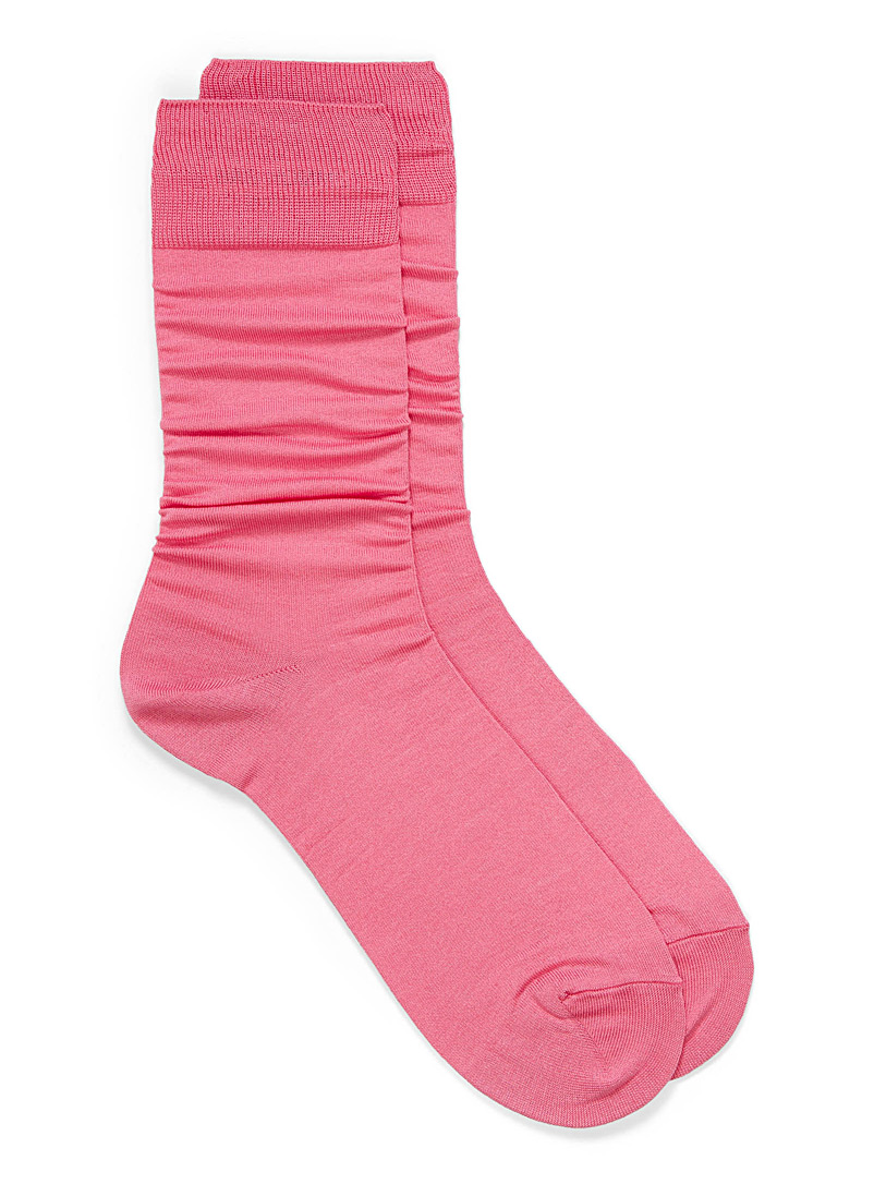Le 31 Pink Coloured essential socks for men