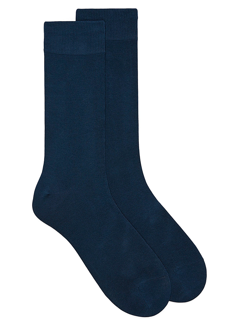 Le 31 Off White Minimalist dress socks for men