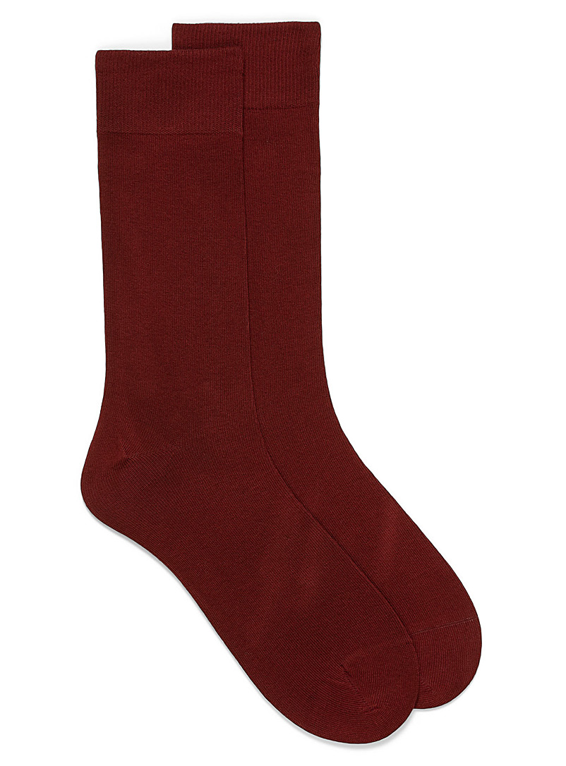 Le 31 Off White Minimalist dress socks for men