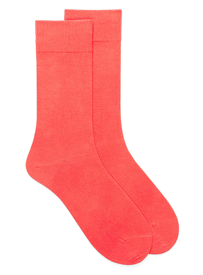 Le 31 Coral Essential organic cotton socks for men