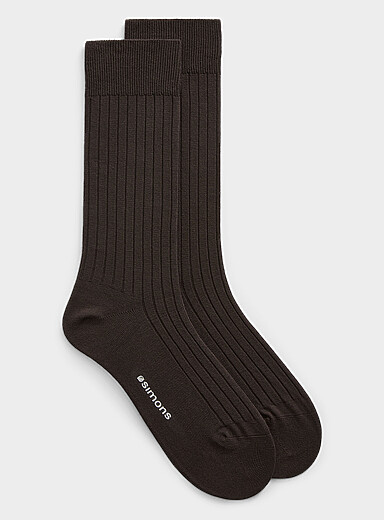 La chaussette habill&eacute;e coton bio fines c&ocirc;tes