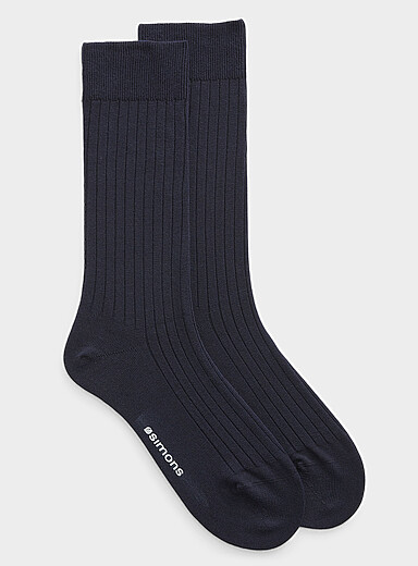 La chaussette habill&eacute;e coton bio fines c&ocirc;tes