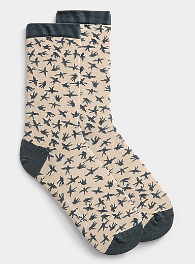 La chaussette petits oiseaux