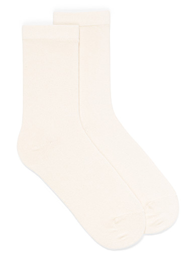 La chaussette unie tout confort Faite au Portugal