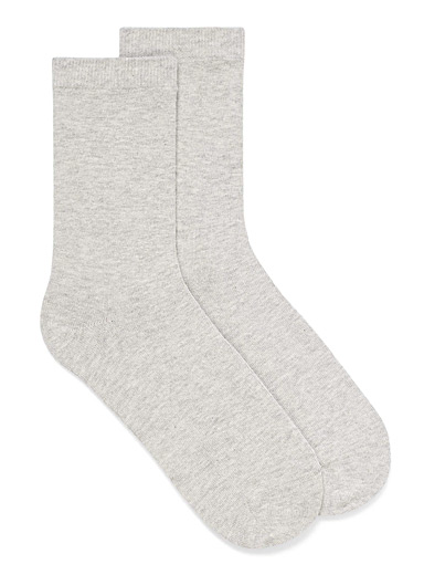 La chaussette unie tout confort Faite au Portugal